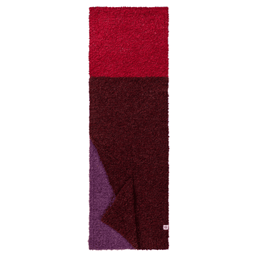 Cosy Bouclé New Schal 30x180 - multi wine