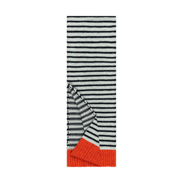 City Stripes Schal 30x180 - mandarine