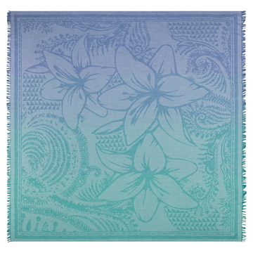 Lily Pattern 142x145 - turquoise