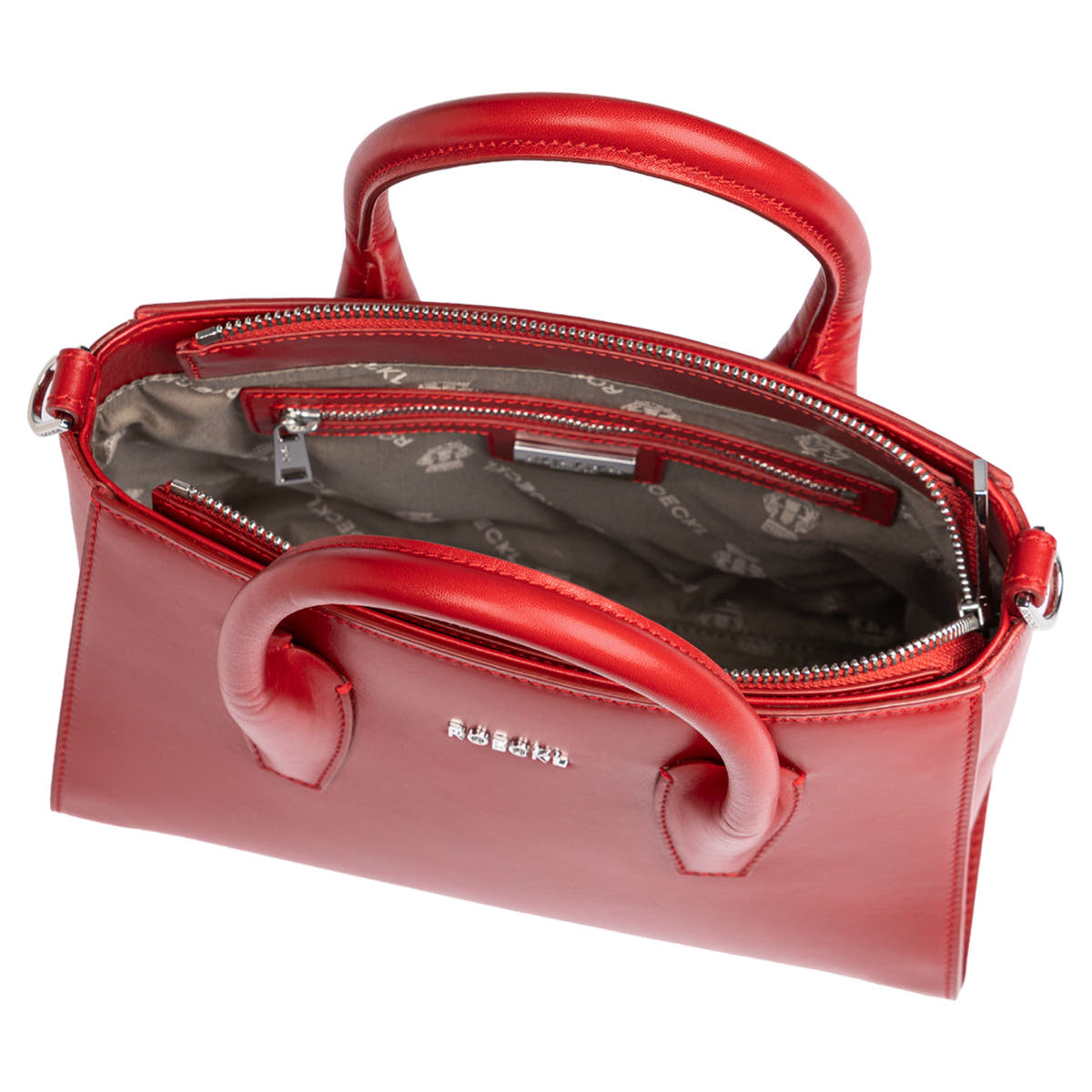 Mathilde Handtasche small plain  - classic red