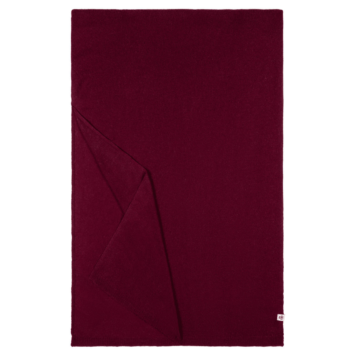 Pure Cashmere Plaid 60x190 - burgundy