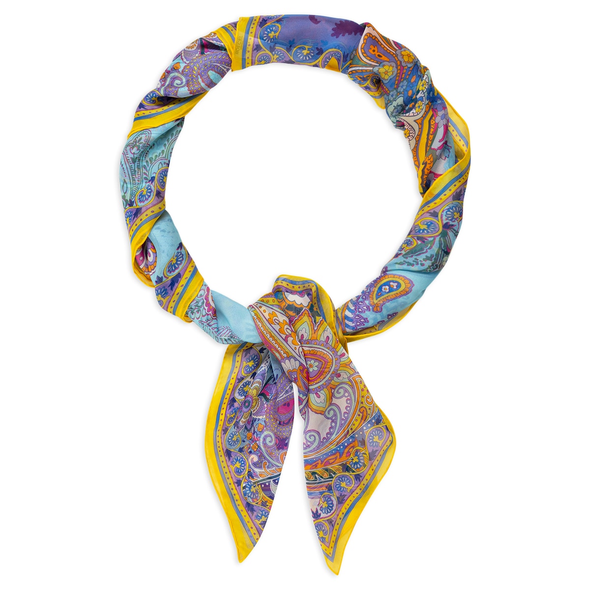 Flower Fusion 130 x 130 - multi colour