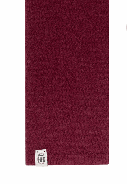 Pure Cashmere Stulpe - burgundy