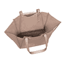 Zaha Midi Schultertasche - taupe