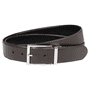 Luca reversible 3,5cm - black/brown