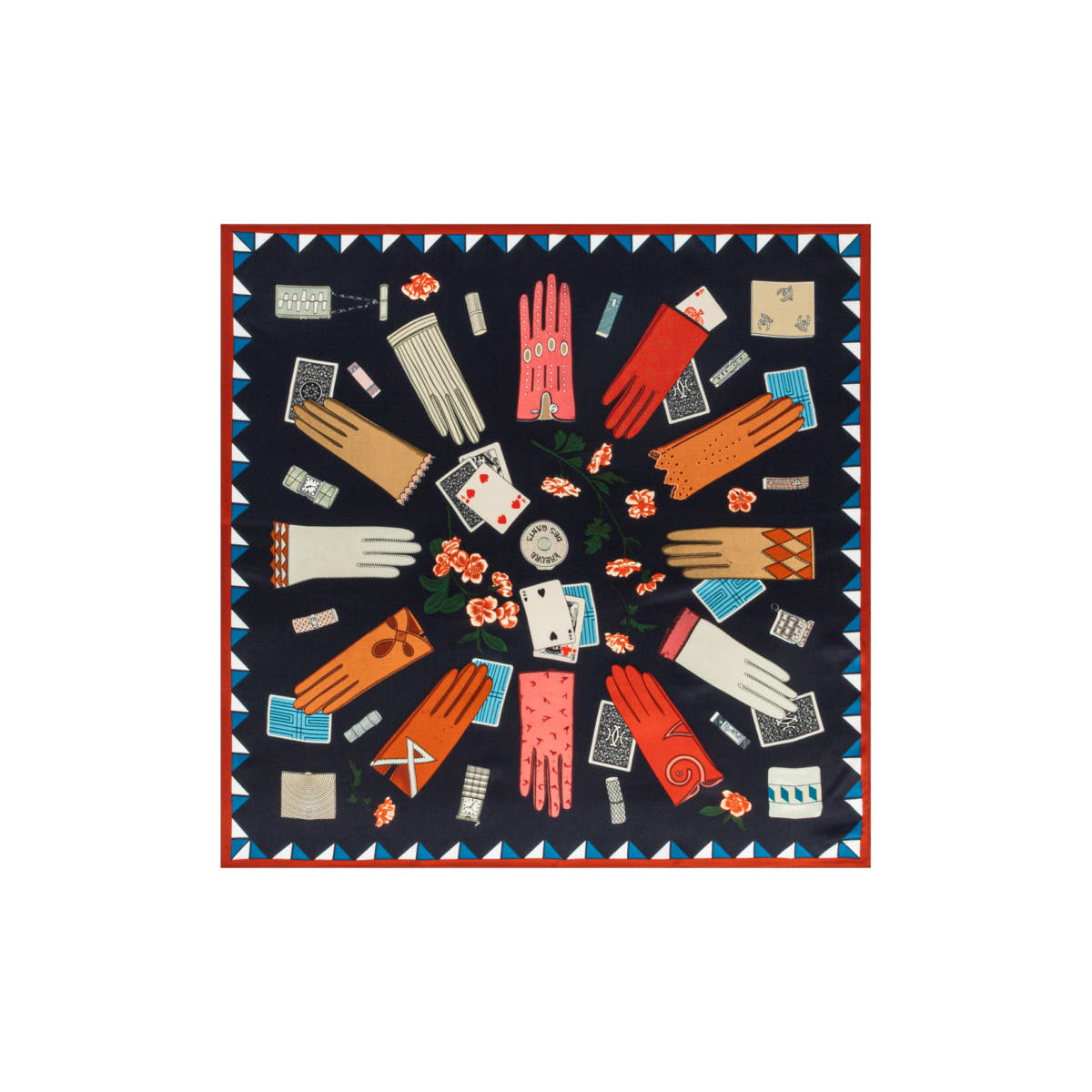 Dakota 65x65  - multi cobalt