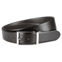 Luca reversible 3,5cm - black/brown