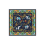 Lucky Elephant 53x53  - multi navy