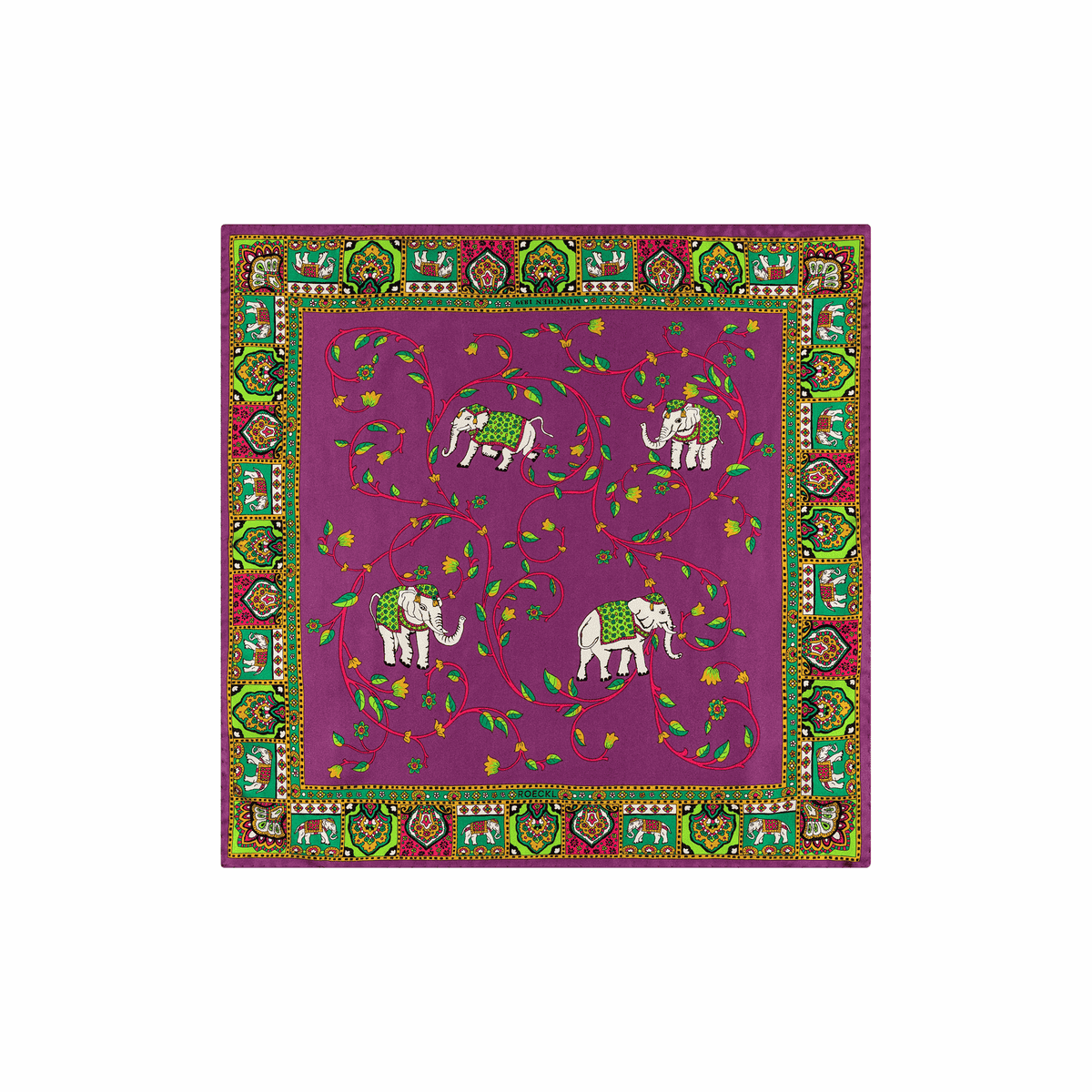 Elephant Garden 53x53 - violet