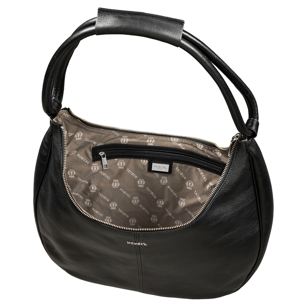 Solea shoulder bag large - black