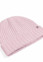 Pure Cashmere Umschlagmuetze - blossom