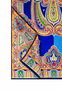 Majestic Colourblocking 70x180 - multi navy