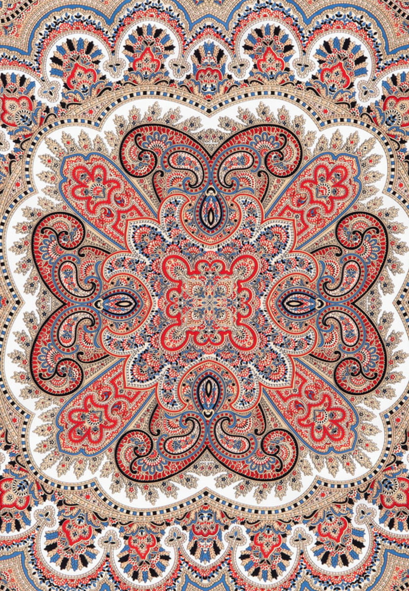 Young Paisley 53 x 53 - navy