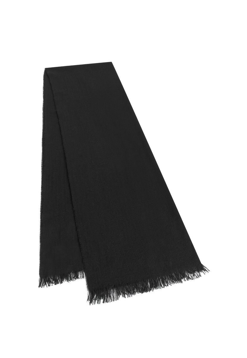 Basic Wool 60 x 200 - black