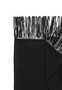 Wool Fringes 35x180 - black