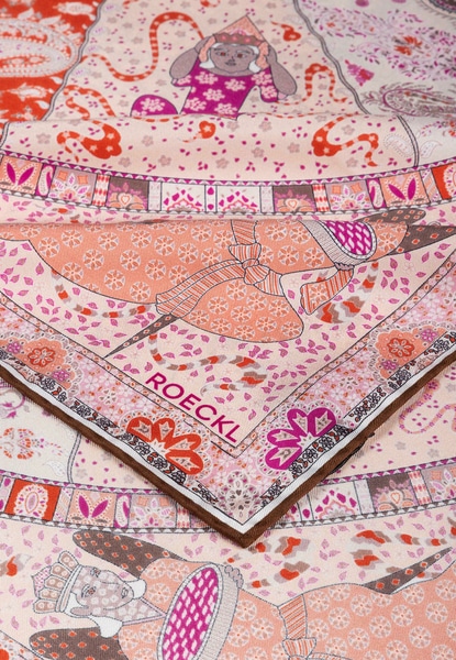 Small Horoscope 70x70  - rose/beige