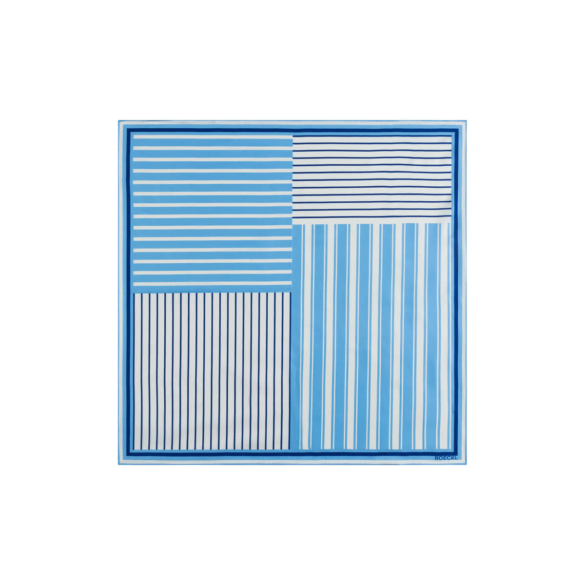 Coloured Stripes 53x53 - horizon