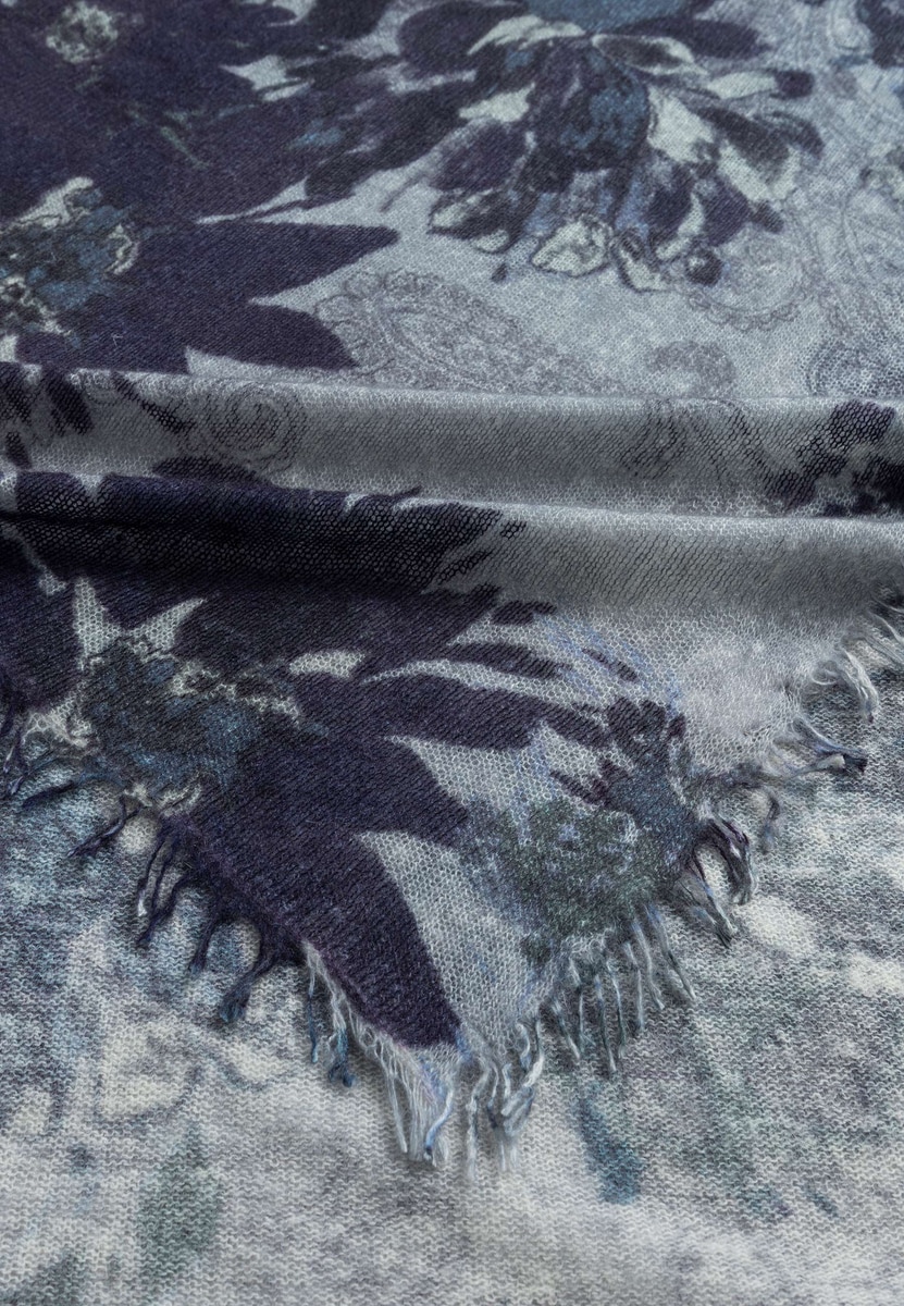Flower Dust 70x180 - navy