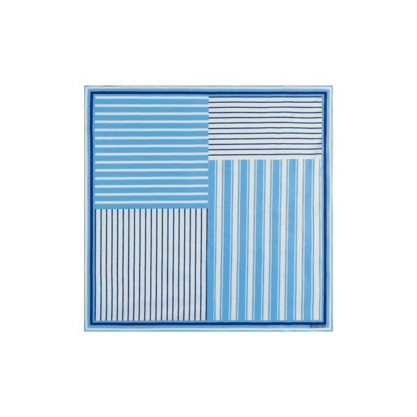 Coloured Stripes 53x53 - horizon