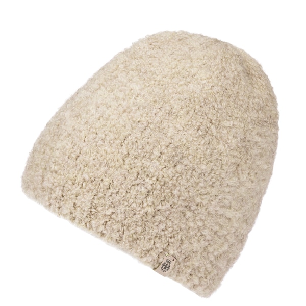 Snowflake Boucle Muetze - woolwhite