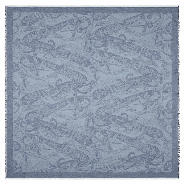 Botanical Paisley 140x140 - jeans