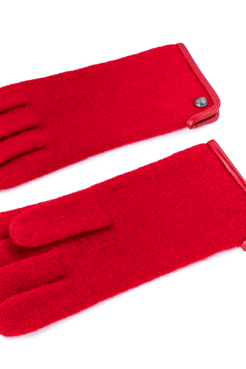Klassischer Walkhandschuh Women - red