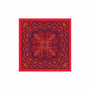 Young Paisley 53 x 53 - multi red