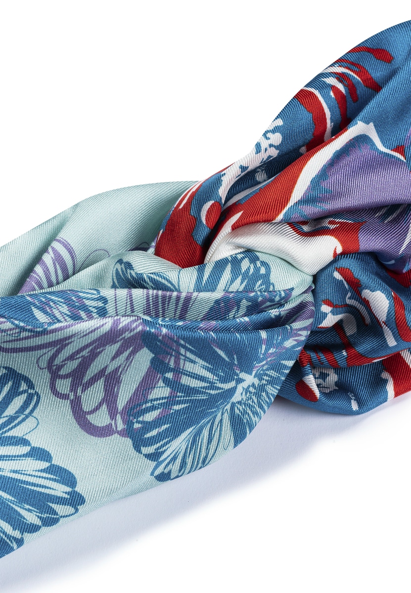 Hairband Flower Flair - ocean