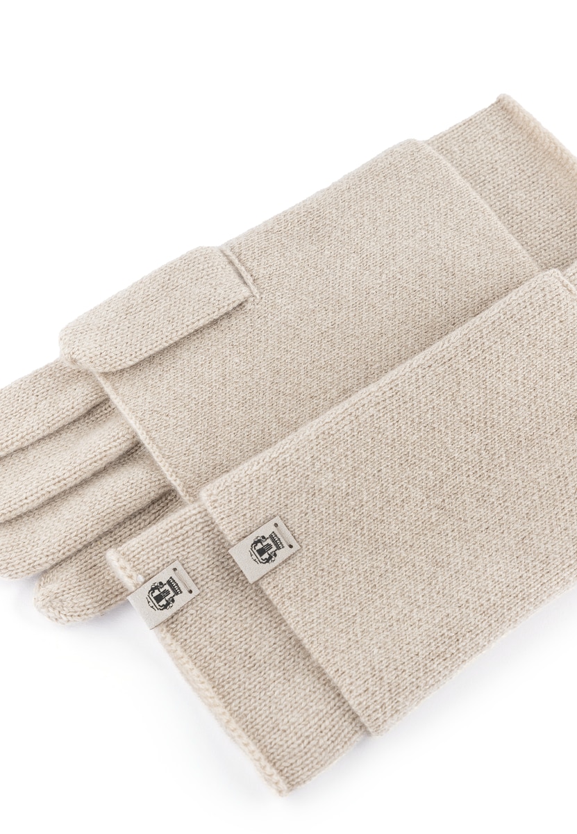 Winter Dream Handschuhe mit Stulpe - cashmere