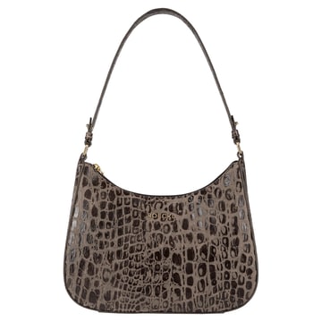 Cleo small Croco  - mocca