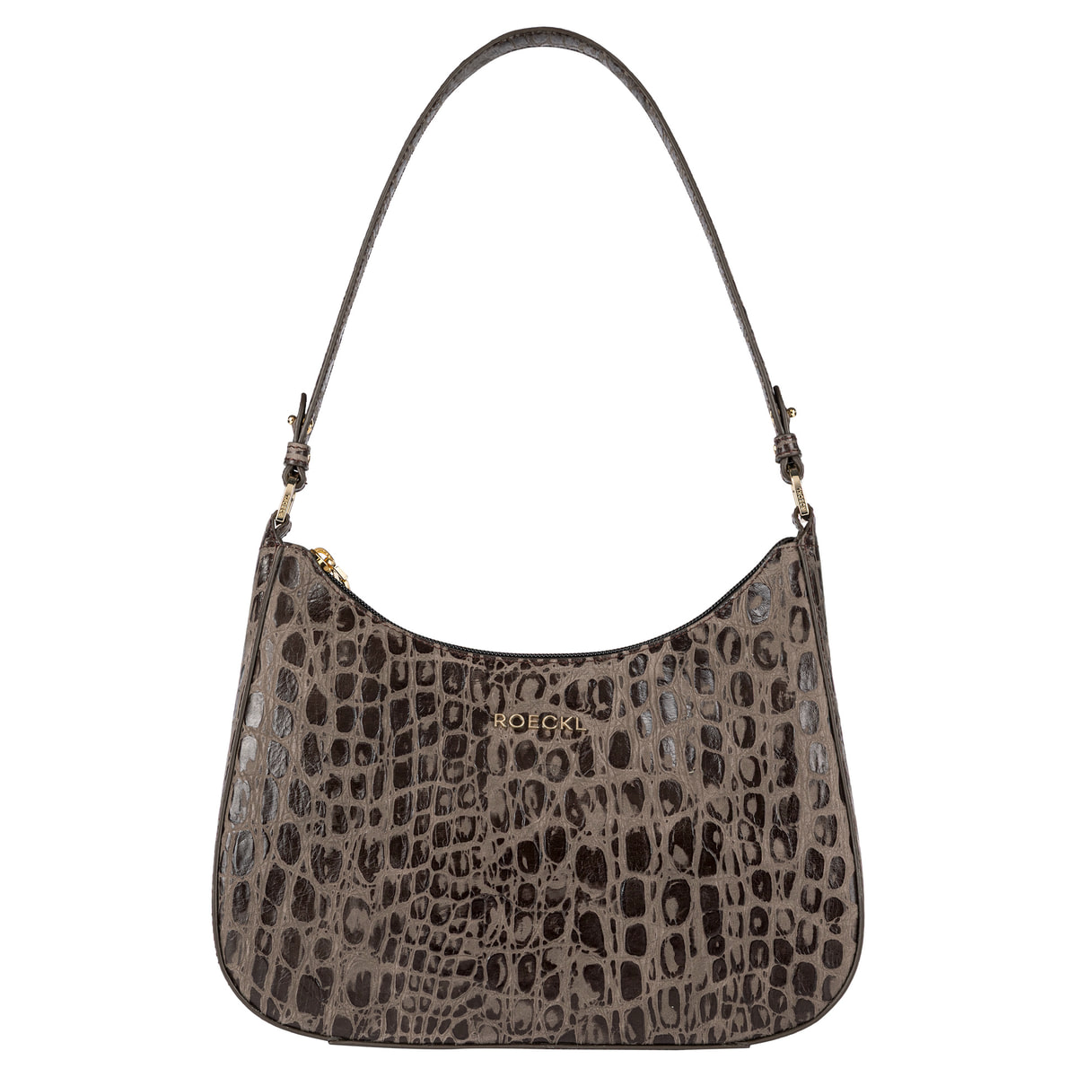 Cleo small Croco - mocca