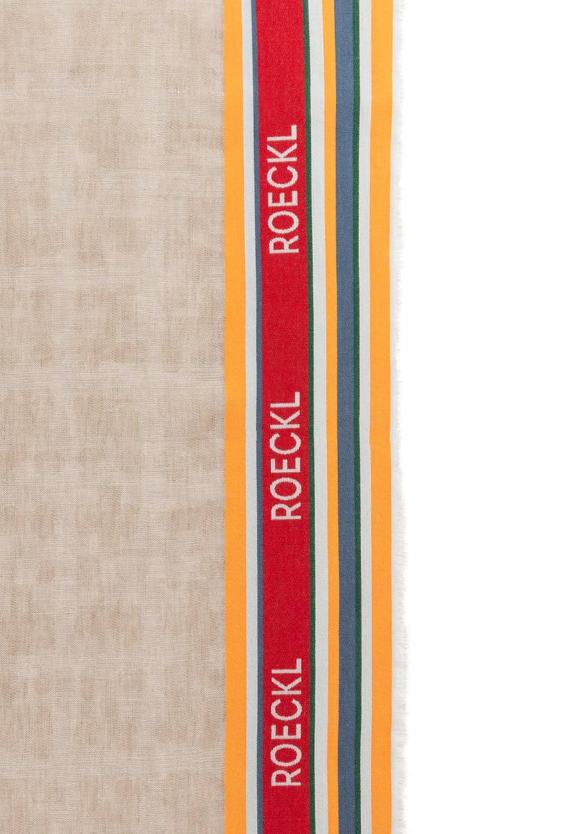 Cotton Stripes MAN 55x175  - almond