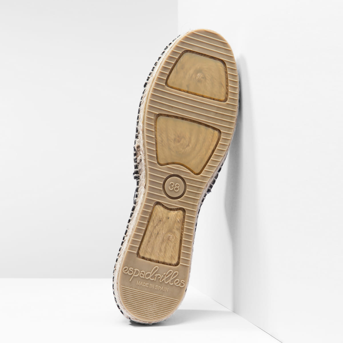 Espandrillo Wildseide Glitzer-Toe/Rocha - black