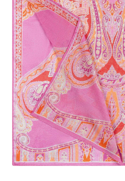 Shimmering Ornament 70x80 - multi pink