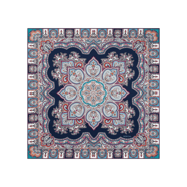Timeless Paisley 70x70 - multi navy