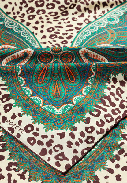 Wild Frame 90x90 - multi green