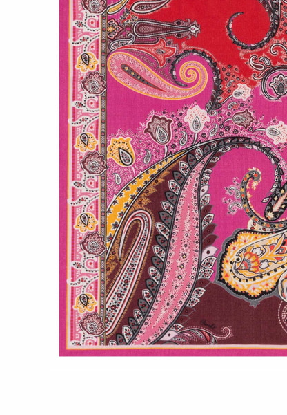 Paisley Confidence 90x90 - multi berry