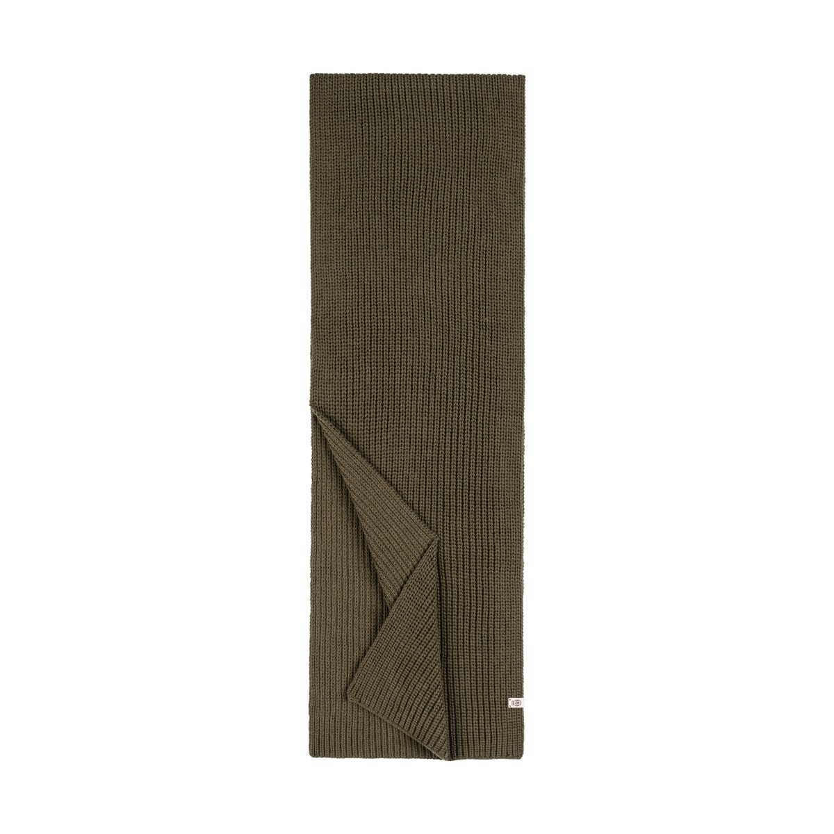 Pure Merino Schal 27x180 - khaki