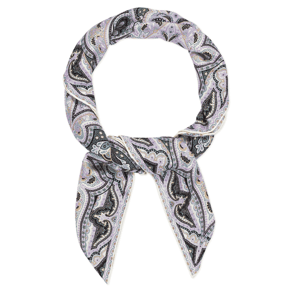 Navona Paisley 140x140  - multi rose