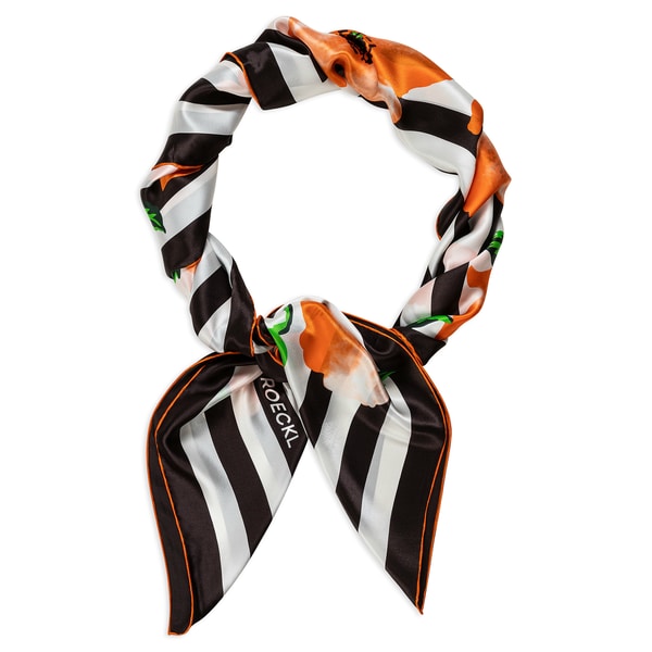 Poppy Rush 130x130  - black/orange