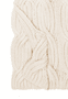 Braided Rip Schal 30x180 - creme