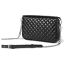 Emilia Shoulder bag Quilted XS  - black