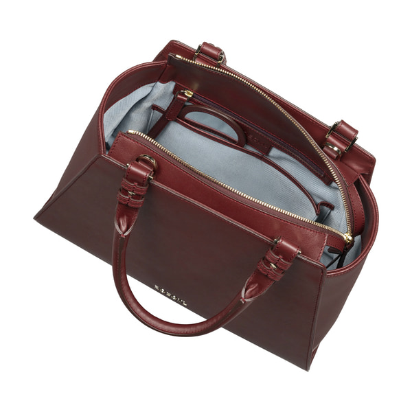 Annabelle Handbag Perforation Handtasche - wine