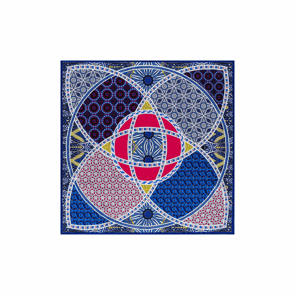 Kaleidoskope 53x53 - multi royal