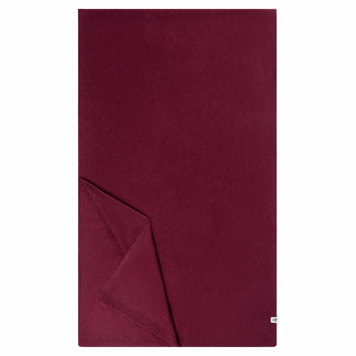 Pure Cashmere Plaid 60x190 - wine