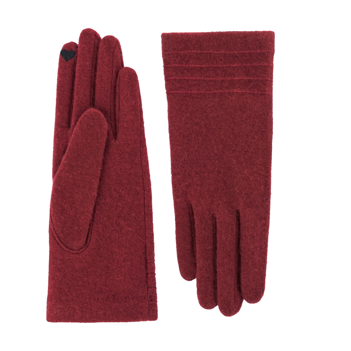 Pleated Seam Touch Cut& Sewn - classic red