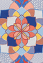 Signature Mandala 130x130 - multi navy
