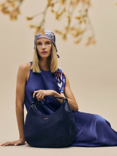 Liberty Schultertasche medium - navy